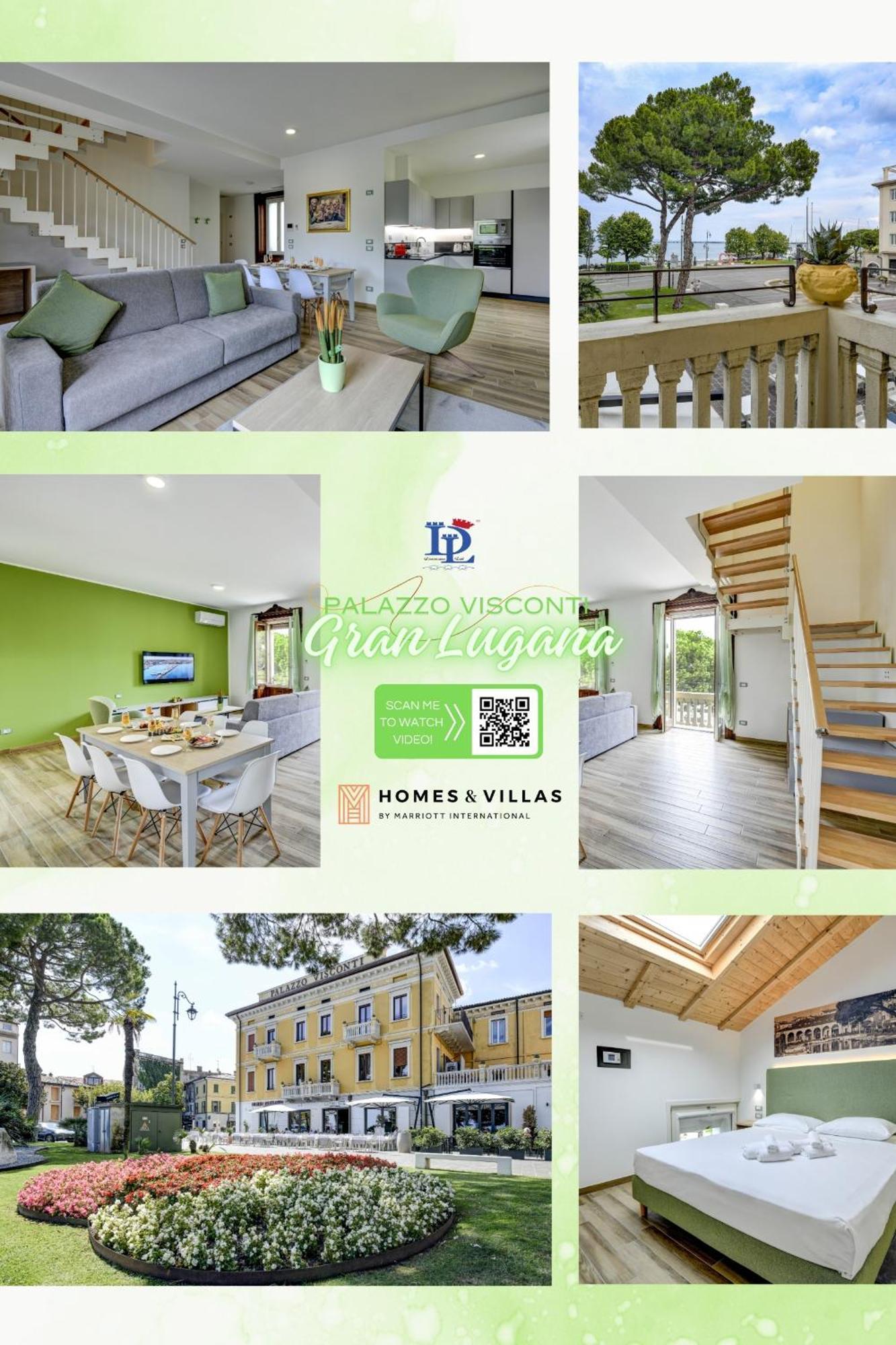 Desenzanoloft Official Partner Marriott Homes & Villas - Palazzo Visconti Luxury Suite Desenzano del Garda Room photo