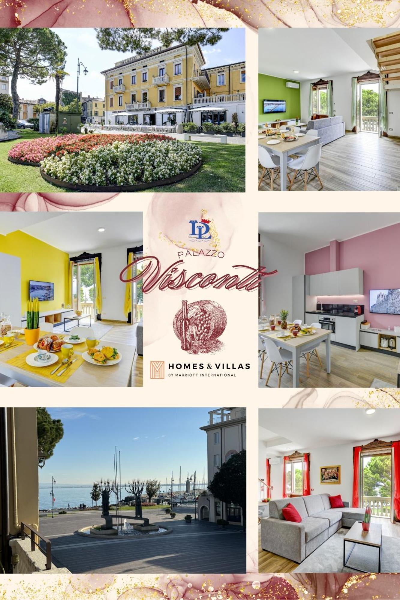 Desenzanoloft Official Partner Marriott Homes & Villas - Palazzo Visconti Luxury Suite Desenzano del Garda Exterior photo